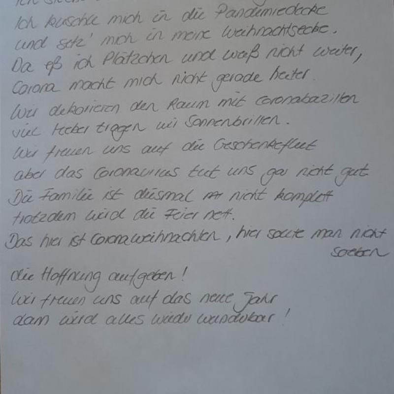 Gedicht Klasse 7